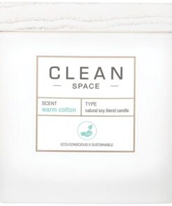shop Clean Perfume Space Warm Cotton Candle 227 gr. af Clean - online shopping tilbud rabat hos shoppetur.dk