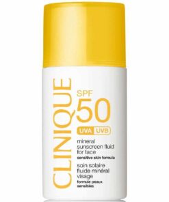 shop Clinique Sun SPF 50 Mineral Sunscreen Fluid For Face 30 ml af Clinique - online shopping tilbud rabat hos shoppetur.dk