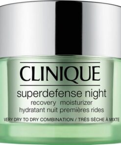 shop Clinique Superdefense Night Recovery Moisturizer Very Dry To Dry Combination 50 ml af Clinique - online shopping tilbud rabat hos shoppetur.dk