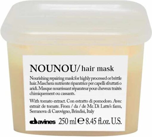 shop Davines NOUNOU Hair Mask 250 ml af Davines - online shopping tilbud rabat hos shoppetur.dk