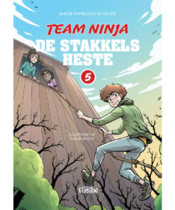 shop De stakkels heste - Team Ninja 5 - Hardback af  - online shopping tilbud rabat hos shoppetur.dk