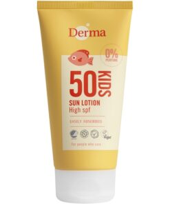 shop Derma Kids Sun Lotion SPF 50 - 150 ml af Derma - online shopping tilbud rabat hos shoppetur.dk