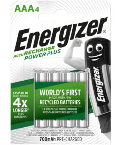 shop Energizer genopladelig AAA-batterier af Energizer - online shopping tilbud rabat hos shoppetur.dk