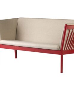 shop Erik Ole Jørgensen 2 pers. sofa - J148 - Ruby red/beige af FDB Møbler - online shopping tilbud rabat hos shoppetur.dk