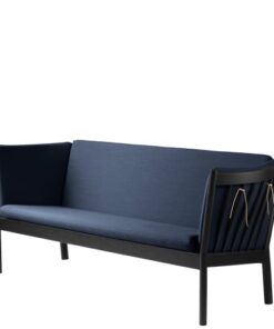 shop Erik Ole Jørgensen 3 pers. sofa - J149 - Sort/mørkeblå af FDB Møbler - online shopping tilbud rabat hos shoppetur.dk