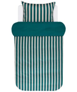 shop Essenza sengetøj - Marc O'Polo Classic Stripe - Grøn af Essenza - online shopping tilbud rabat hos shoppetur.dk