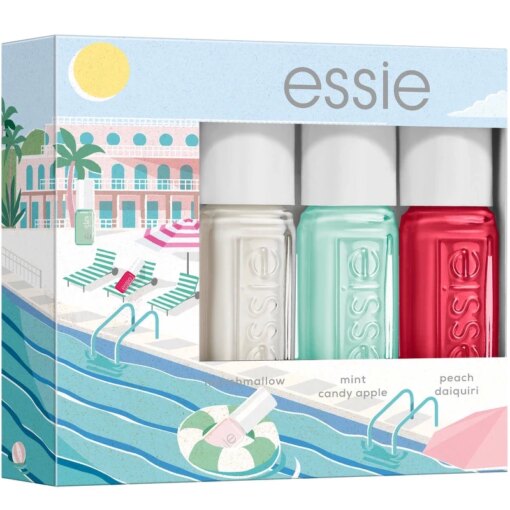 shop Essie Summer Mini Trio Kit 3 x 5 ml - Have A Coctail af Essie - online shopping tilbud rabat hos shoppetur.dk