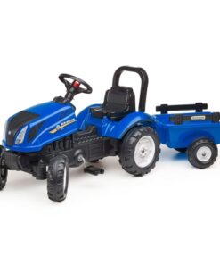 shop Falk traktor med vogn - New Holland - Blå af Falk - online shopping tilbud rabat hos shoppetur.dk