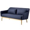shop Foersom & Hiort-Lorenzen 2 pers. sofa - L38 Gesja - Kongeblå af FDB Møbler - online shopping tilbud rabat hos shoppetur.dk
