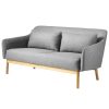 shop Foersom & Hiort-Lorenzen 2 pers. sofa - L38 Gesja - Lysegrå af FDB Møbler - online shopping tilbud rabat hos shoppetur.dk
