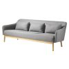 shop Foersom & Hiort-Lorenzen 3 pers. sofa - L34 Gesja - Grå af FDB Møbler - online shopping tilbud rabat hos shoppetur.dk