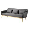 shop Foersom & Hiort-Lorenzen sofa - L34 Gesja - Mørkegrå af FDB Møbler - online shopping tilbud rabat hos shoppetur.dk