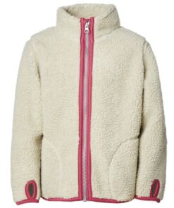 shop Friends jakke - Teddy - Beige/rosa af Friends - online shopping tilbud rabat hos shoppetur.dk