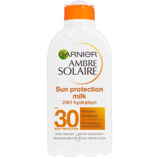 shop Garnier Ambre Solaire Sun Protection Milk SPF30 - 200 ml af Garnier - online shopping tilbud rabat hos shoppetur.dk