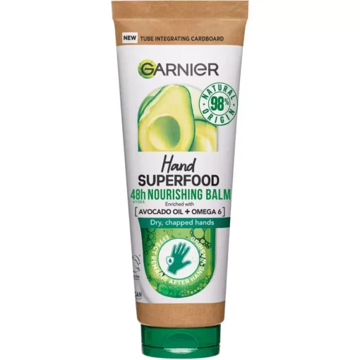 shop Garnier Hand Superfood Avocado 48H Nourishing Balm 75 ml af Garnier - online shopping tilbud rabat hos shoppetur.dk