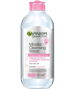 shop Garnier SkinActive Cleansing Micellar Water Normal & Sensitive Skin 200 ml af Garnier - online shopping tilbud rabat hos shoppetur.dk