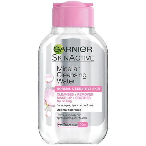 shop Garnier Skinactive Cleansing Micellar Water Normal & Sensitive Skin 100 ml af Garnier - online shopping tilbud rabat hos shoppetur.dk