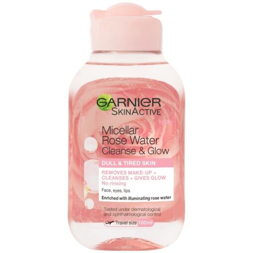 shop Garnier Skinactive Micellar Rose Water Cleanse & Glow 100 ml af Garnier - online shopping tilbud rabat hos shoppetur.dk