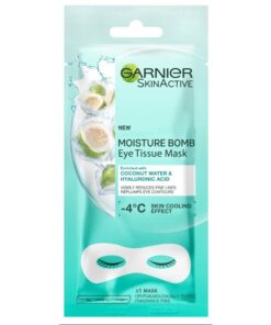 shop Garnier Skinactive Moisture Bomb Eye Tissue Mask Coconut 1 Piece af Garnier - online shopping tilbud rabat hos shoppetur.dk