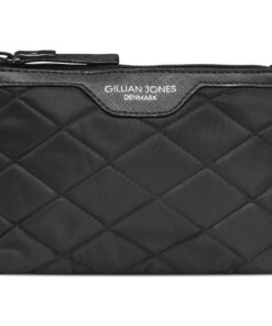 shop Gillian Jones Urban Travel Makeup Bag - Black Quilt 10063-BA1 af Gillian Jones - online shopping tilbud rabat hos shoppetur.dk