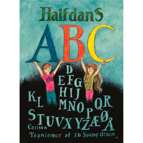 shop Halfdans ABC - Jubilæumsudgave - Papbog af  - online shopping tilbud rabat hos shoppetur.dk