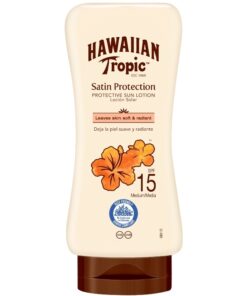 shop Hawaiian Tropic Satin Protection Sun Lotion SPF 15 - 180 ml af Hawaiian Tropic - online shopping tilbud rabat hos shoppetur.dk