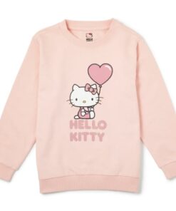 shop Hello Kitty Sweatshirt - Lyserød af Friends - online shopping tilbud rabat hos shoppetur.dk
