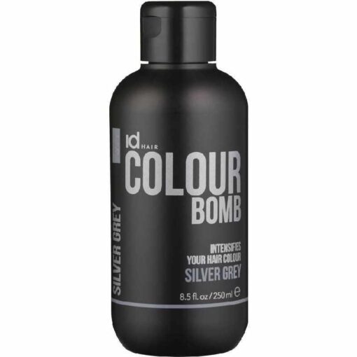 shop IdHAIR Colour Bomb 250 ml - Silver Grey af IdHAIR - online shopping tilbud rabat hos shoppetur.dk