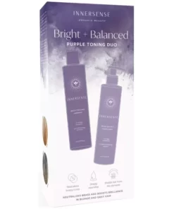 shop Innersense Bright + Balanced Purple Toning Duo Set af Innersense - online shopping tilbud rabat hos shoppetur.dk