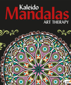 shop Kaleido Mandalas malebog - Art Therapy - Sort af  - online shopping tilbud rabat hos shoppetur.dk