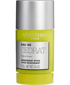 shop L'Occitane Homme Eau De Cedrat Deodorant Stick 75 gr. af LOccitane - online shopping tilbud rabat hos shoppetur.dk