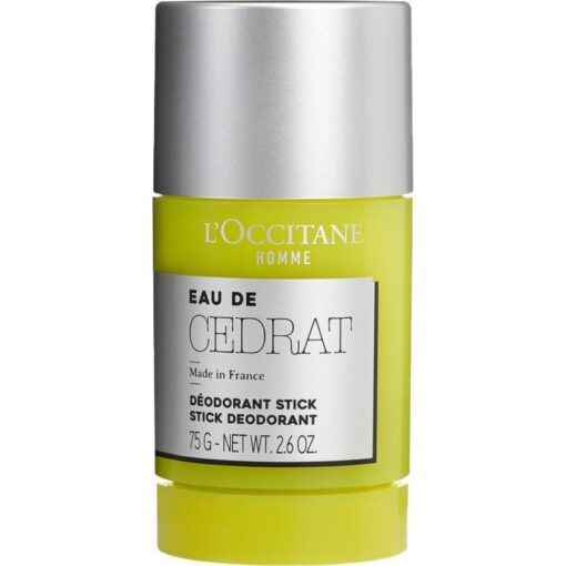 shop L'Occitane Homme Eau De Cedrat Deodorant Stick 75 gr. af LOccitane - online shopping tilbud rabat hos shoppetur.dk