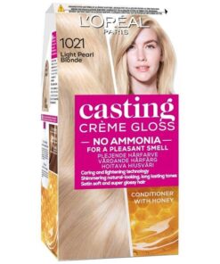shop L'Oreal Paris Casting Creme Gloss 1021 Light Pearl Blonde af LOreal Paris - online shopping tilbud rabat hos shoppetur.dk