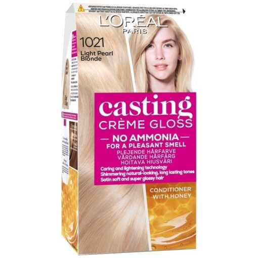 shop L'Oreal Paris Casting Creme Gloss 1021 Light Pearl Blonde af LOreal Paris - online shopping tilbud rabat hos shoppetur.dk