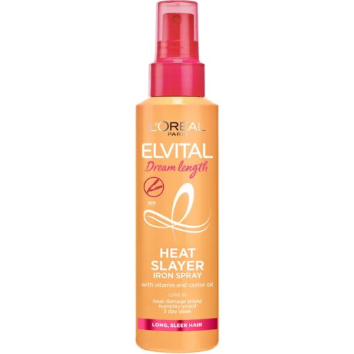 shop L'Oreal Paris Elvital Dream Length Heat Slayer Iron Spray 150 ml af LOreal Paris - online shopping tilbud rabat hos shoppetur.dk