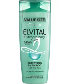 shop L'Oreal Paris Extraordinary Clay Shampoo 400 ml af LOreal Paris - online shopping tilbud rabat hos shoppetur.dk