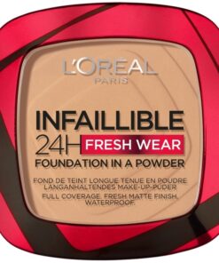 shop L'Oreal Paris Infaillible 24h Fresh Wear Powder Foundation 9 gr. - 250 Radiant Sand af LOreal Paris - online shopping tilbud rabat hos shoppetur.dk