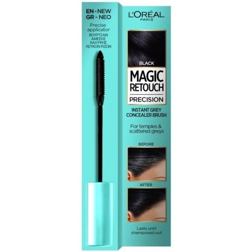 shop L'Oreal Paris Magic Retouch Precision 8 ml - Black af LOreal Paris - online shopping tilbud rabat hos shoppetur.dk