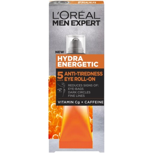 shop L'Oreal Paris Men Expert Hydra Energetic Anti-Tiredness Eye Roll-On 10 ml af LOreal Paris - online shopping tilbud rabat hos shoppetur.dk