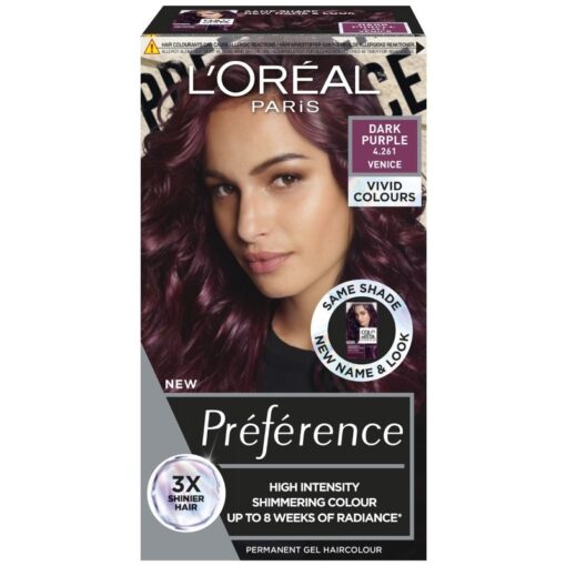 shop L'Oreal Paris Preference Vivid Colors - 4.261 Dark Purple af LOreal Paris - online shopping tilbud rabat hos shoppetur.dk