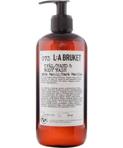 shop L:A Bruket 073 Hand & Body Wash 450 ml - Dark Vanilla af LA Bruket - online shopping tilbud rabat hos shoppetur.dk