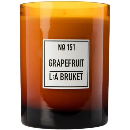 shop L:A Bruket 151 Scented Candle 260 gr. - Grapefruit af LA Bruket - online shopping tilbud rabat hos shoppetur.dk