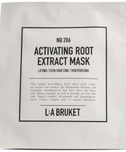shop L:A Bruket 206 Activating Root Extract Mask 4 Pieces af LA Bruket - online shopping tilbud rabat hos shoppetur.dk