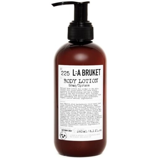 shop L:A Bruket 225 Body Lotion 240 ml - Spruce (U) af LA Bruket - online shopping tilbud rabat hos shoppetur.dk