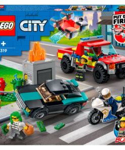 shop LEGO City Brandslukning og politijagt af LEGO - online shopping tilbud rabat hos shoppetur.dk