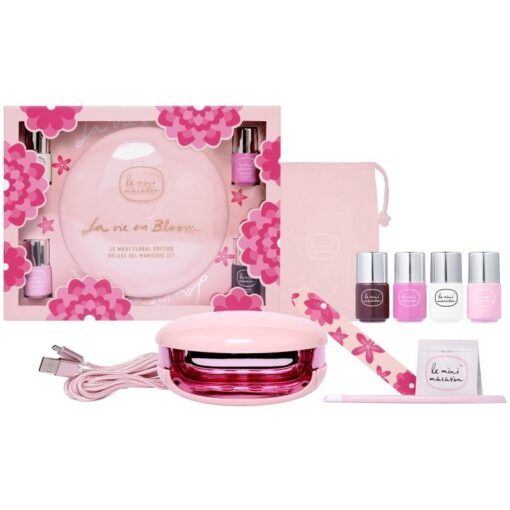 shop Le Mini Macaron Le Maxi Gel Manicure Kit - La Vie En Bloom af Le Mini Macaron - online shopping tilbud rabat hos shoppetur.dk