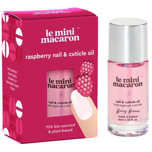 shop Le Mini Macaron Nail & Cuticle Oil 10 ml - Berry Bisous af Le Mini Macaron - online shopping tilbud rabat hos shoppetur.dk