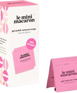shop Le Mini Macaron Remover Wraps 100 Pads af Le Mini Macaron - online shopping tilbud rabat hos shoppetur.dk
