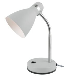 shop Leitmotiv bordlampe - New study - LM1986WH - Grå af Leitmotiv - online shopping tilbud rabat hos shoppetur.dk