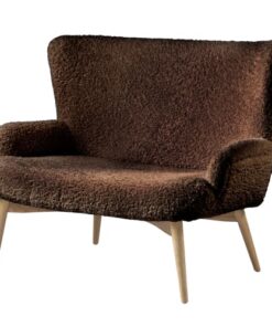 shop Living & more 2 pers. sofa - Teddy - Brun af Living & more - online shopping tilbud rabat hos shoppetur.dk